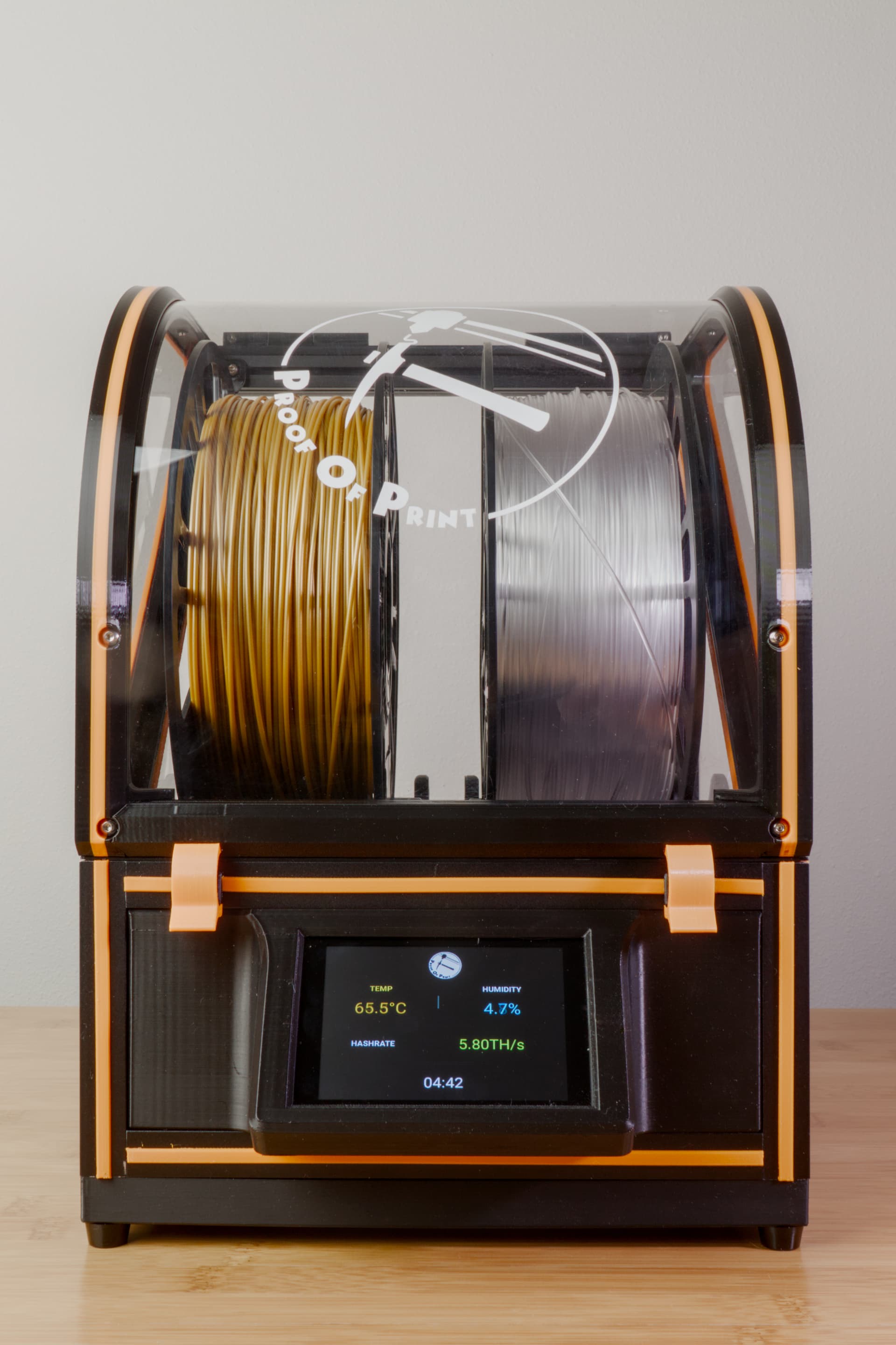 Proof Of Print Filament Dryer Prototype